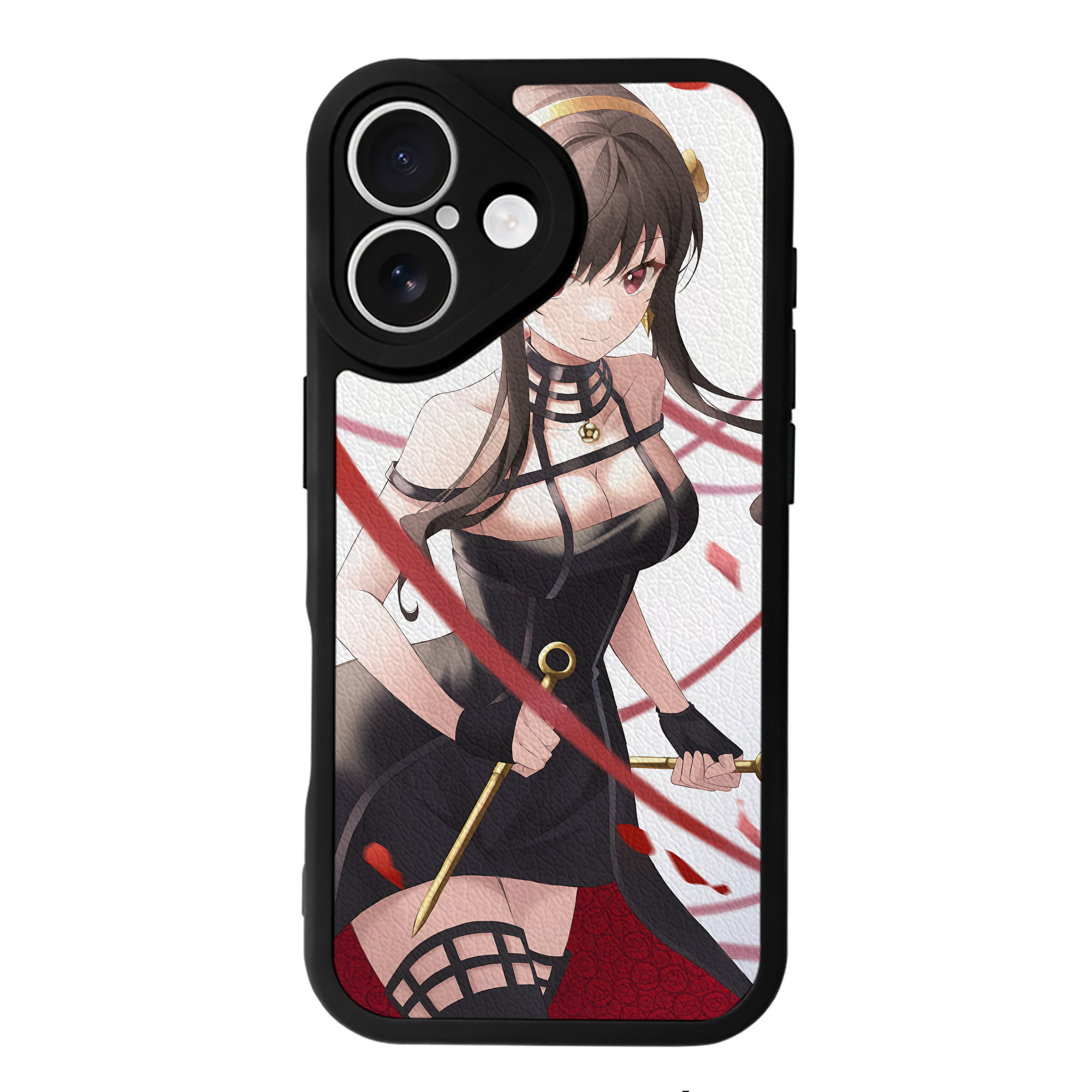 （画像用） SPY×FAMILY间谍家家酒 【iPhone 16シリーズ対応】シリコンスマホケース（レザー調） 材質：シリコン